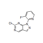 6-Chloro-1-(3-fluoropyridin-2-yl)-1H-pyrazolo[3,4-d]pyrimidine