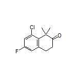 8-Chloro-6-fluoro-1,1-dimethyl-3,4-dihydronaphthalen-2(1H)-one