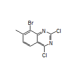 8-Bromo-2,4-dichloro-7-methylquinazoline