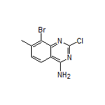 8-Bromo-2-chloro-7-methylquinazolin-4-amine