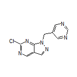 6-Chloro-1-(pyrimidin-5-ylmethyl)-1H-pyrazolo[3,4-d]pyrimidine