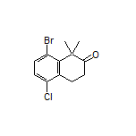 8-Bromo-5-chloro-1,1-dimethyl-3,4-dihydronaphthalen-2(1H)-one