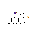 8-Bromo-6-fluoro-1,1-dimethyl-3,4-dihydronaphthalen-2(1H)-one