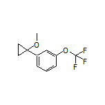 1-(1-Methoxycyclopropyl)-3-(trifluoromethoxy)benzene