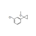 1-Chloro-3-(1-methoxycyclopropyl)benzene