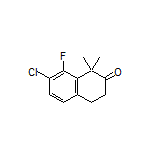 7-Chloro-8-fluoro-1,1-dimethyl-3,4-dihydronaphthalen-2(1H)-one