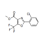 Methyl 2-(2-Chlorophenyl)-5-(trifluoromethyl)oxazole-4-carboxylate