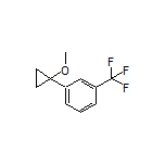 1-(1-Methoxycyclopropyl)-3-(trifluoromethyl)benzene