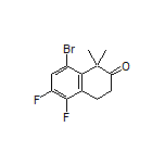 8-Bromo-5,6-difluoro-1,1-dimethyl-3,4-dihydronaphthalen-2(1H)-one