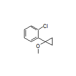 1-Chloro-2-(1-methoxycyclopropyl)benzene