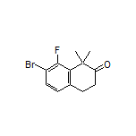 7-Bromo-8-fluoro-1,1-dimethyl-3,4-dihydronaphthalen-2(1H)-one