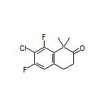 7-Chloro-6,8-difluoro-1,1-dimethyl-3,4-dihydronaphthalen-2(1H)-one