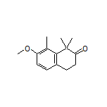 7-Methoxy-1,1,8-trimethyl-3,4-dihydronaphthalen-2(1H)-one