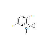 1-Chloro-4-fluoro-2-(1-methoxycyclopropyl)benzene