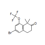 6-Bromo-1,1-dimethyl-8-(trifluoromethoxy)-3,4-dihydronaphthalen-2(1H)-one