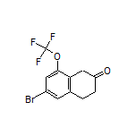 6-Bromo-8-(trifluoromethoxy)-3,4-dihydronaphthalen-2(1H)-one