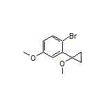 1-Bromo-4-methoxy-2-(1-methoxycyclopropyl)benzene