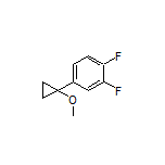 1,2-Difluoro-4-(1-methoxycyclopropyl)benzene