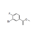 2-Bromo-1-fluoro-4-(1-methoxyvinyl)benzene