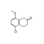 5-Chloro-8-methoxy-3,4-dihydronaphthalen-2(1H)-one