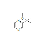 2-(1-Methoxycyclopropyl)pyrazine