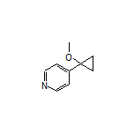 4-(1-Methoxycyclopropyl)pyridine