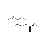 2-Fluoro-1-methoxy-4-(1-methoxyvinyl)benzene