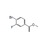 1-Bromo-2-fluoro-4-(1-methoxyvinyl)benzene