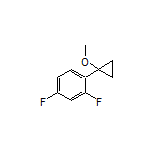 2,4-Difluoro-1-(1-methoxycyclopropyl)benzene