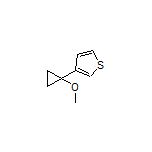 3-(1-Methoxycyclopropyl)thiophene