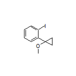 1-Iodo-2-(1-methoxycyclopropyl)benzene