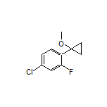 4-Chloro-2-fluoro-1-(1-methoxycyclopropyl)benzene