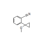 2-(1-Methoxycyclopropyl)benzonitrile