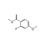 2-Fluoro-4-methoxy-1-(1-methoxyvinyl)benzene