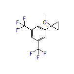 1-(1-Methoxycyclopropyl)-3,5-bis(trifluoromethyl)benzene