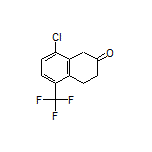 8-Chloro-5-(trifluoromethyl)-3,4-dihydronaphthalen-2(1H)-one