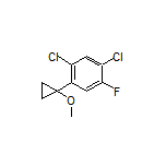 1,5-Dichloro-2-fluoro-4-(1-methoxycyclopropyl)benzene