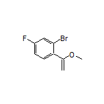 2-Bromo-4-fluoro-1-(1-methoxyvinyl)benzene