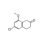 6-Chloro-8-methoxy-3,4-dihydronaphthalen-2(1H)-one