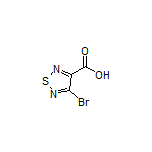 4-Bromo-1,2,5-thiadiazole-3-carboxylic Acid