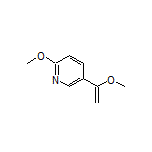 2-Methoxy-5-(1-methoxyvinyl)pyridine