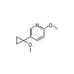 2-Methoxy-5-(1-methoxycyclopropyl)pyridine