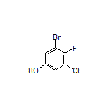 3-Bromo-5-chloro-4-fluorophenol