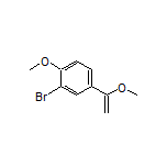 2-Bromo-1-methoxy-4-(1-methoxyvinyl)benzene