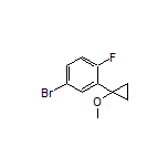 4-Bromo-1-fluoro-2-(1-methoxycyclopropyl)benzene