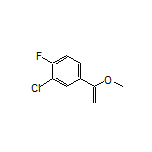 2-Chloro-1-fluoro-4-(1-methoxyvinyl)benzene