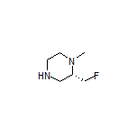 (S)-2-(Fluoromethyl)-1-methylpiperazine