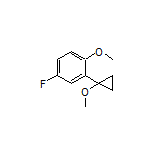 4-Fluoro-1-methoxy-2-(1-methoxycyclopropyl)benzene