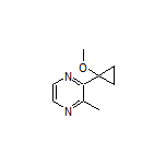 2-(1-Methoxycyclopropyl)-3-methylpyrazine