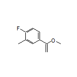 1-Fluoro-4-(1-methoxyvinyl)-2-methylbenzene